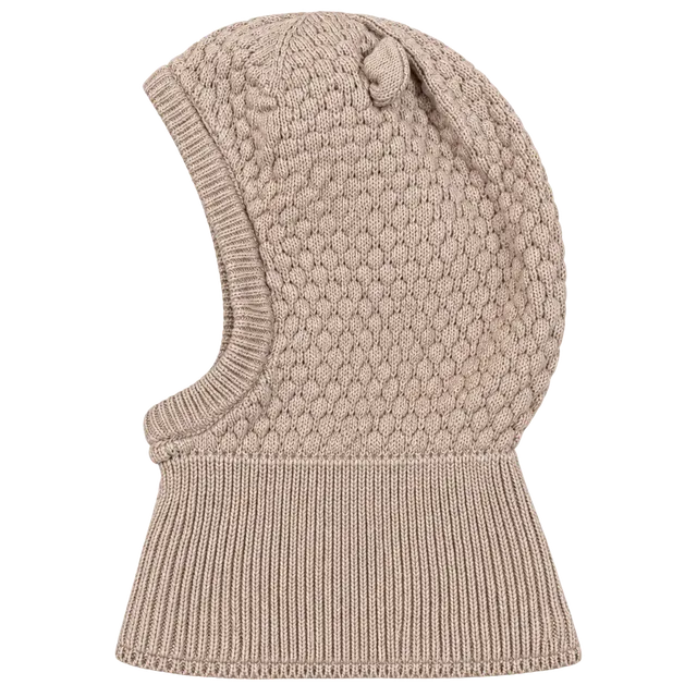 H&M Fleece-Lined Balaclava Size 3/4T Pink Bear Ears