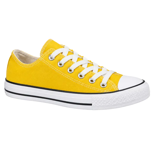 Converse Chuck Taylor All Star Low Yellow Canvas Sneakers