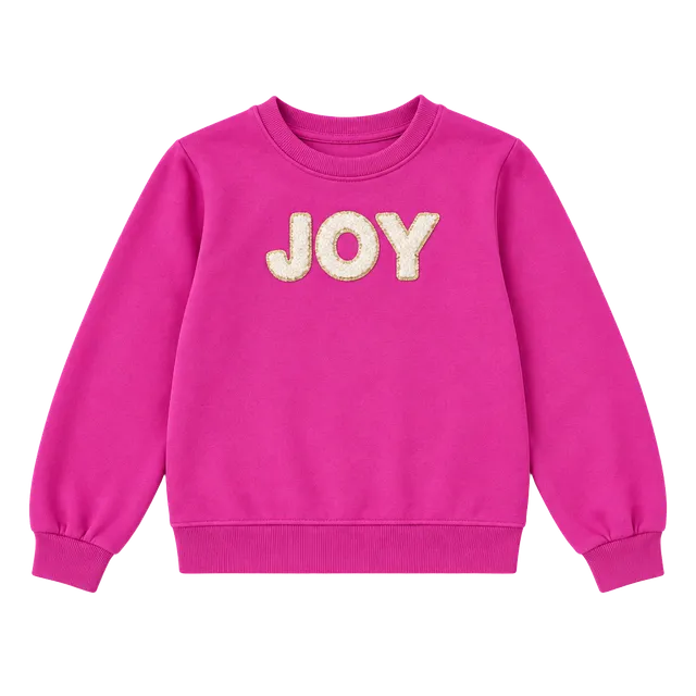 Girls Cat & Jack size 10/12 JOY Holiday shirt 