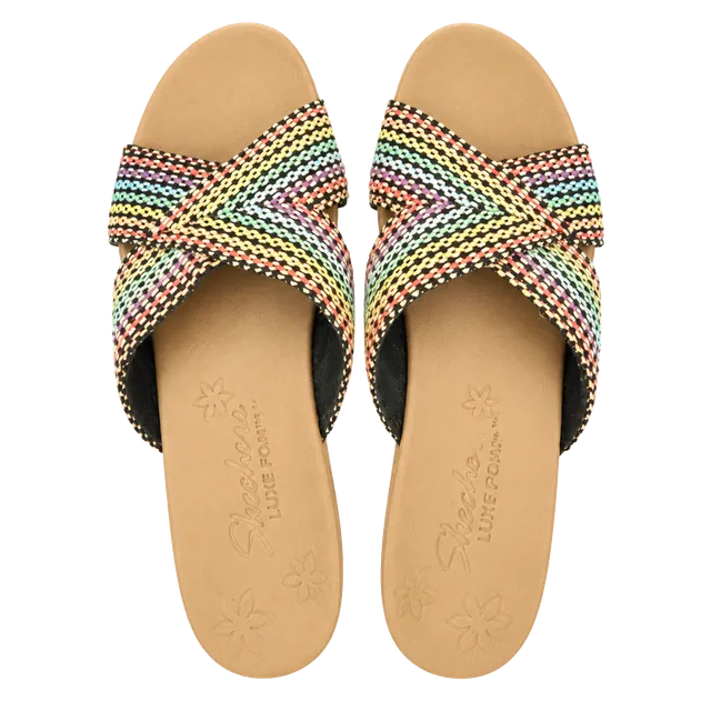 Skechers Beverlee Delighted Size 7.5 Rainbow
