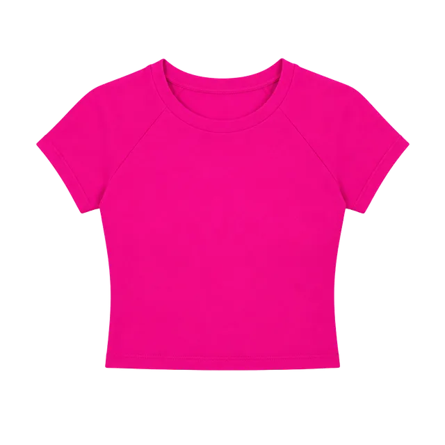 Lululemon Swiftly Tech Cropped Short Sleeve 2.0 Size 10 Pink Flare