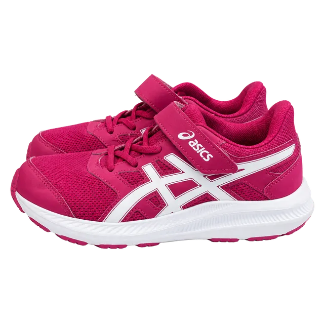 ASICS Jolt 4 PS Pink White Sneakers Shoes (Size: 3)