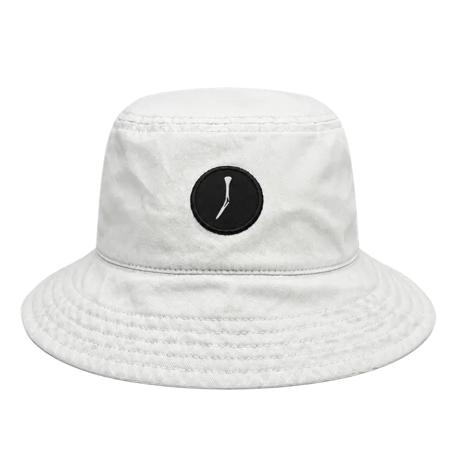 Broken Tee Society White Bucket Hat