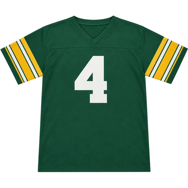 Logo 7 Green Bay Packers Brett Favre 4 Jersey Size L Vintage