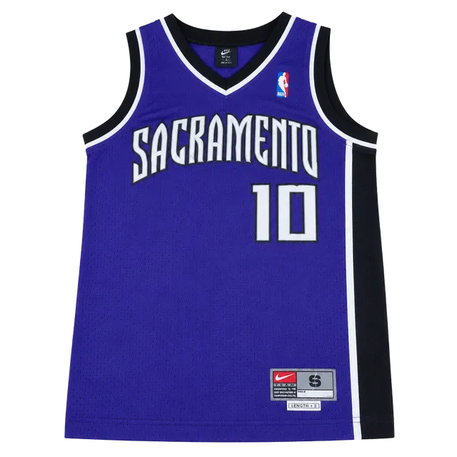 Y2K Nike Sacramento Kings Mike Bibby 10 Size S Jersey Purple