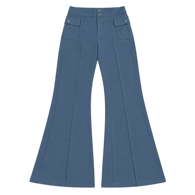 NWOT Halara High Waisted Side Flap Pocket Flare Casual Cargo Pants