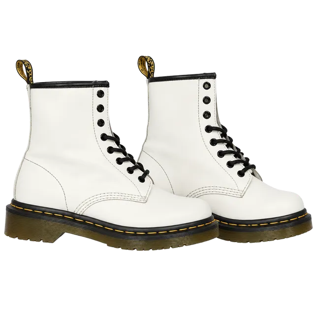 Dr. Martens 1460 Smooth Leather Boots White