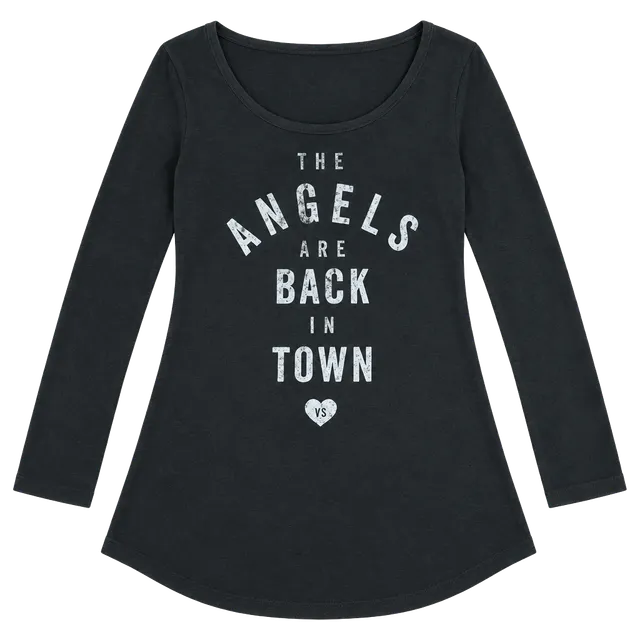 Victoria's Secret The Angels Are Back In Town Long Sleeve Shirt Size M