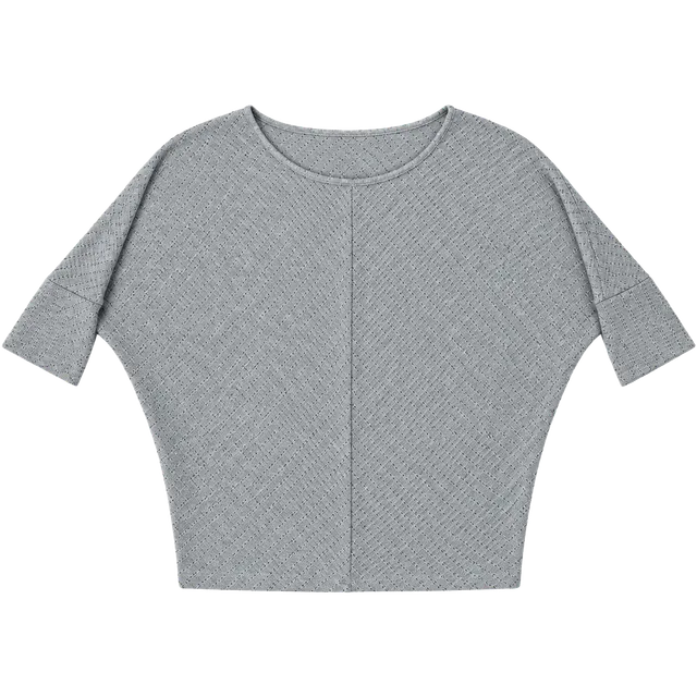 Philosophy Republic Clothing Open Knit Sweater Size M Gray Top