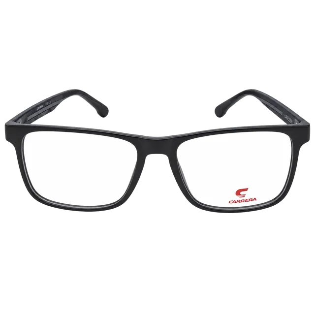 Carrera 8892 Eyeglasses Black Rectangle Frame
