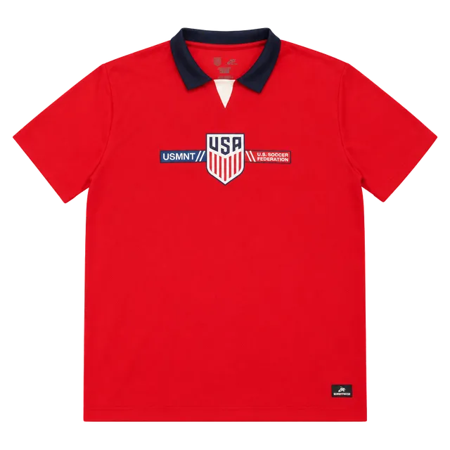 icon sports USmnt USA soccer federation polo size XL red