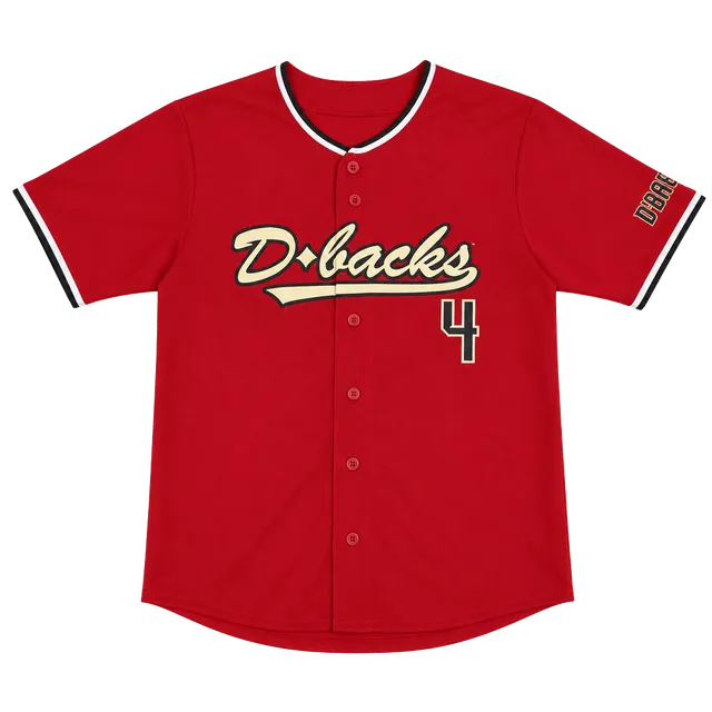 Majestic Arizona Diamondbacks Marte #4 Jersey XXL Red MLB Baseball