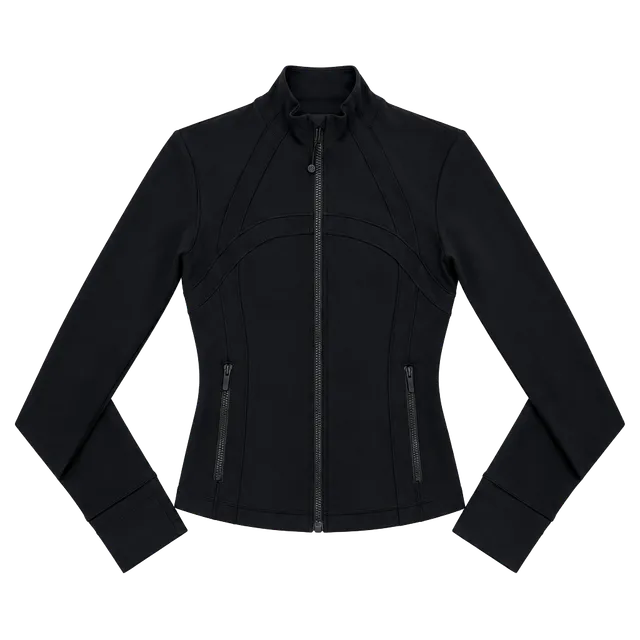 Lululemon Define Jacket Size 4 Black Full Zip Luon
