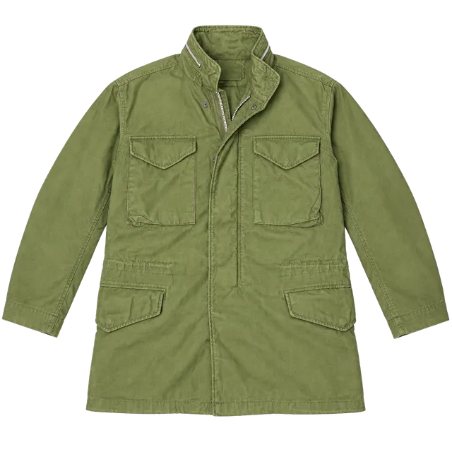 1960s US Military Aluminum Zip M-65 Field Jacket True Vintage  Official