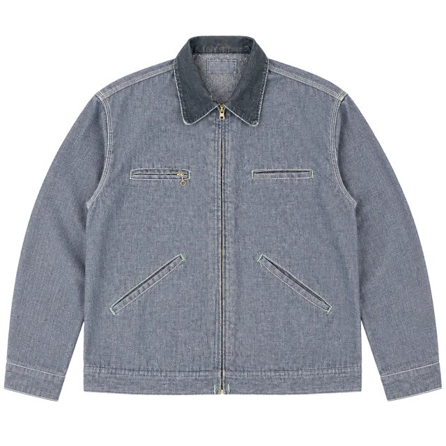 Vintage OshKosh B'Gosh Blanket Lined Denim Work Jacket