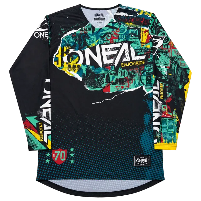 O'Neal Decent Faze Long Sleeve Jersey Size Medium
