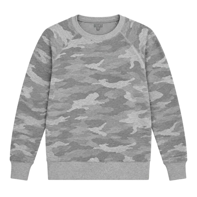 Aerie camouflage crew neck sweatshirt 