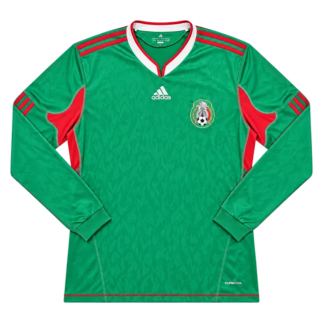 Adidas Mexico Soccer Jersey Long Sleeve Size S