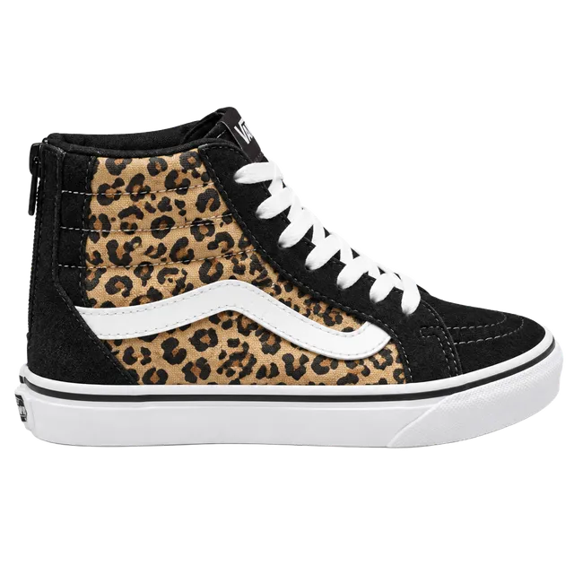 Vans Sk8-Hi Zip Cheetah Print High Top Sneakers