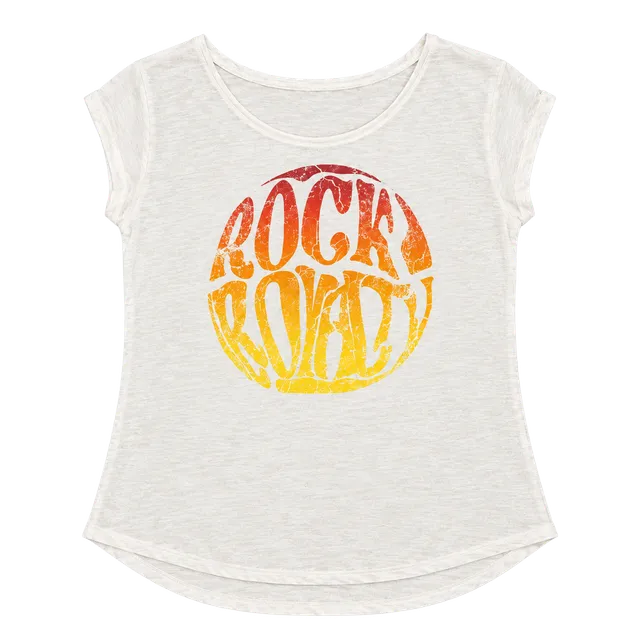 William Rast Rock Royalty Graphic T-Shirt Size S White Distressed