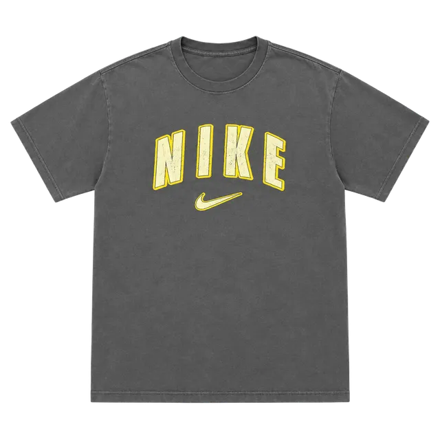 Nike Vintage T-Shirt Size L Gray Arch Logo