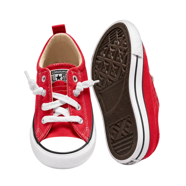 Converse CTAS Street Slip Infant Size 9 Red Sneakers