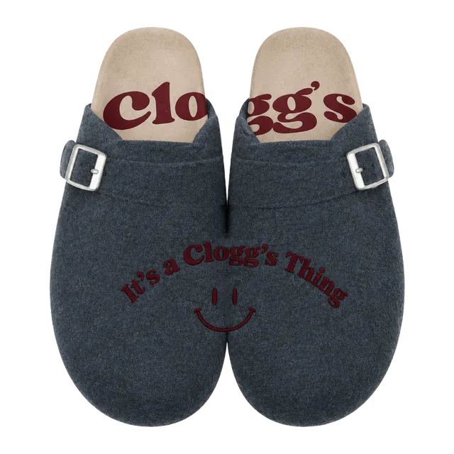 Black Suede Clogs Size 43EU/9.5US