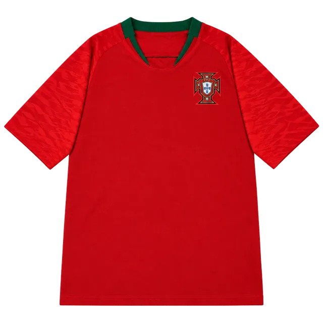 Portugal Soccer Jersey Size XL Red FPF Crest 11