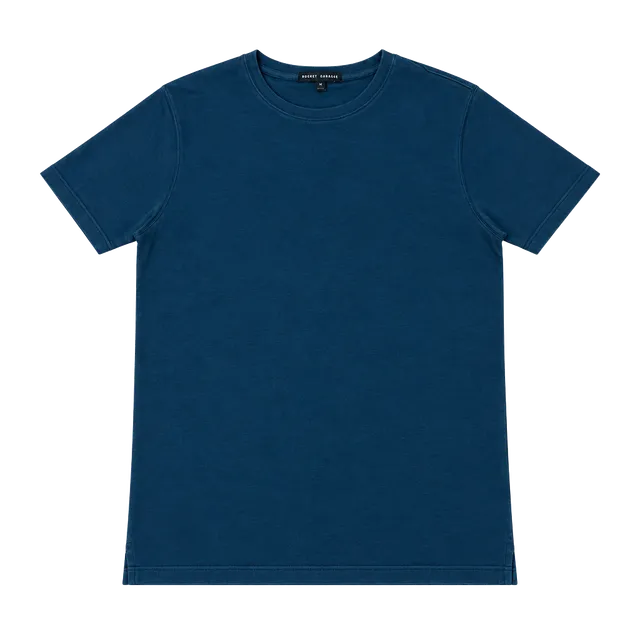 Robert Barakett The Barakett T Size M Blue Night Pima Cotton Casual Jersey Tee