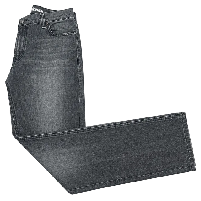 INC International Concepts Berlin Slim Straight Jeans 34x32 Black