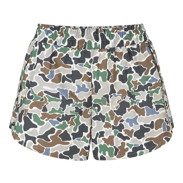 FireSwan 2-in-1 Athletic Shorts Size Small Camo