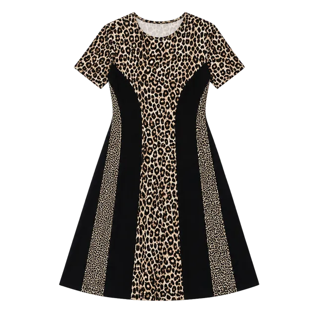 Michael Michael Kors Leopard Print Dress Size L