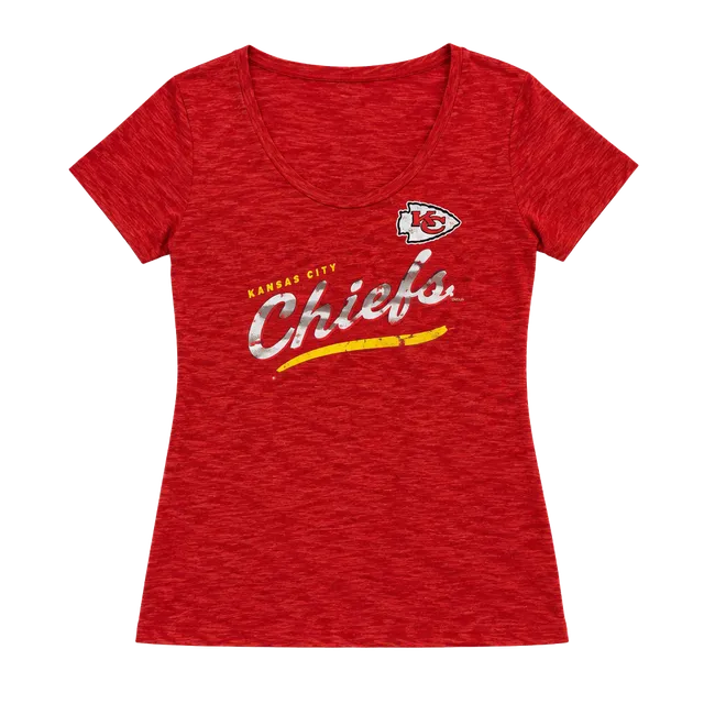 Touch Kansas City Chiefs V-Neck T-Shirt Red
