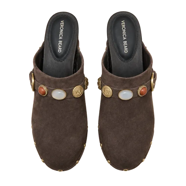 Veronica Beard Giana Charms Platform Clog (Women) Worn one time in the house briefly. Paid around $350. Will except best offer.