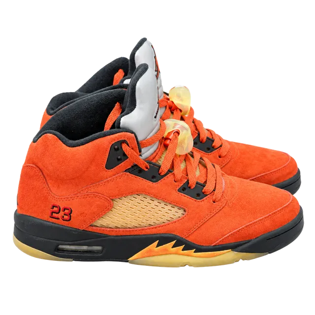 6Y Nike Air Jordan 5 Retro Dunk on Mars Martian Sunrise Black 