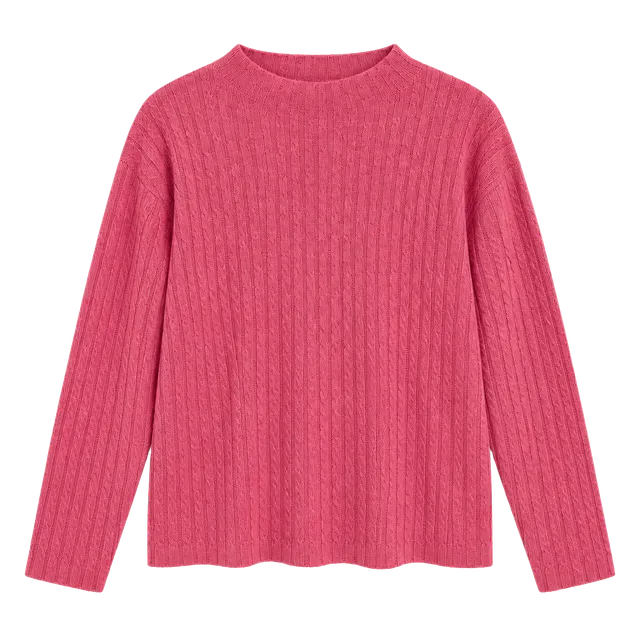 Women’s cozy pink knit pullover sweater by Old Navy size medium