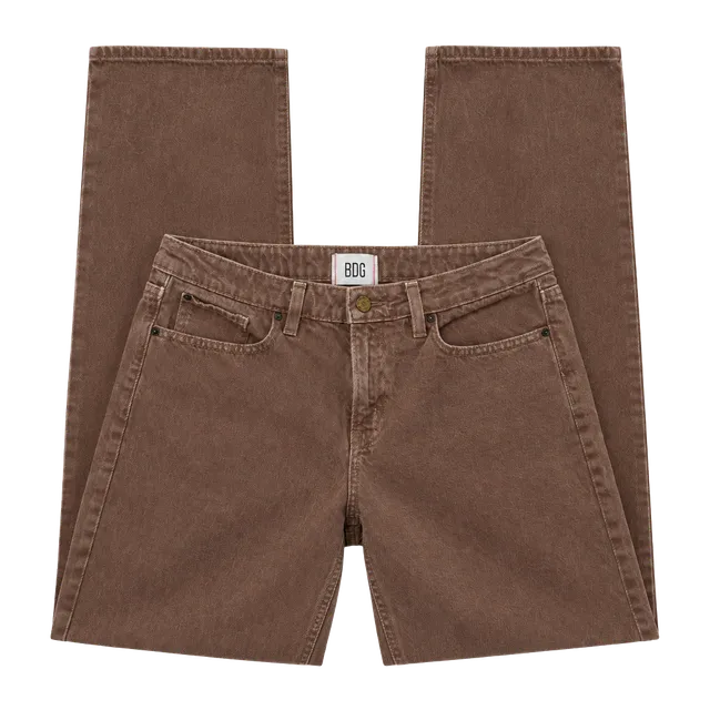BDG Cowgirl Jean Size 29 Brown Denim Straight Leg Pants