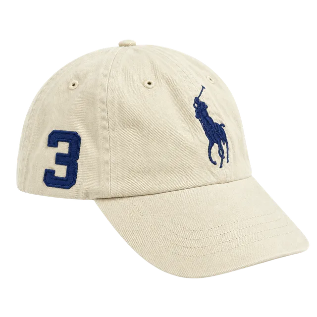 Polo Ralph Lauren Yellow Cotton Baseball Cap 3 MCMLXVII Hat