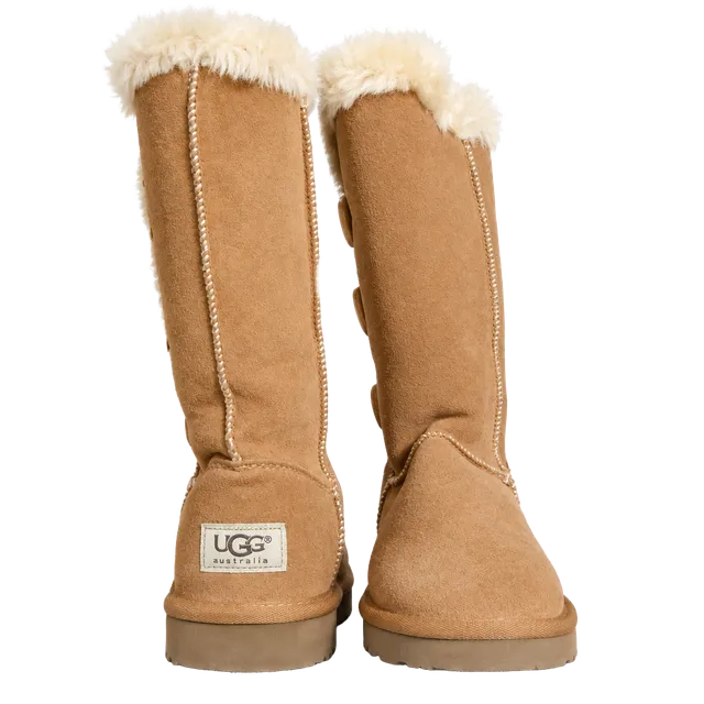 UGG Tall Shearling Boots Tan