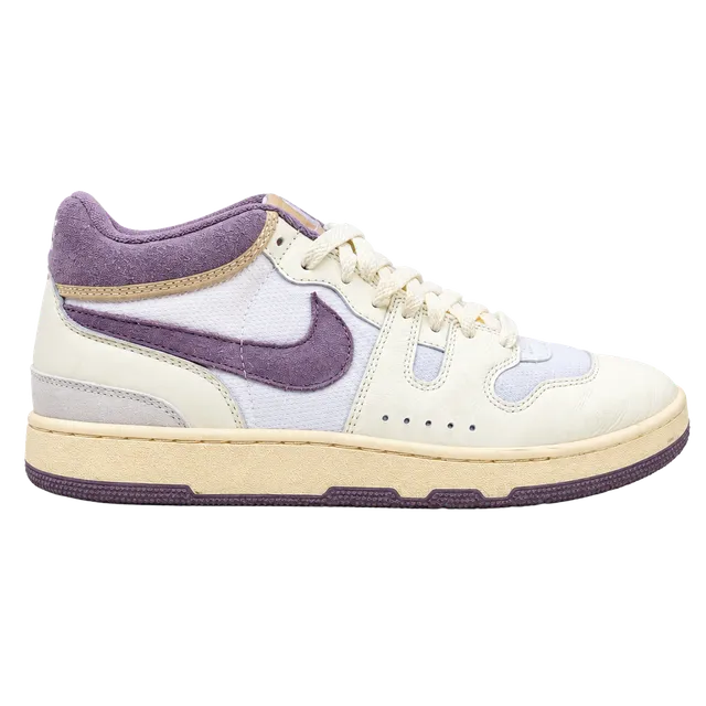 Nike Full Force Low Size 10 White Purple Sneakers FZ2097-102