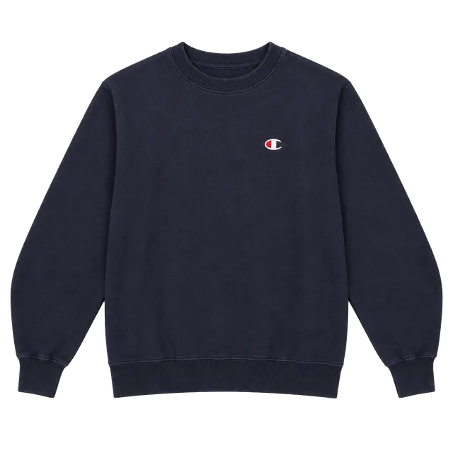 Champion Reverse Weave Crewneck Sweatshirt Navy