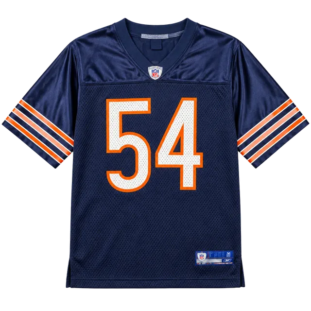 Reebok NFL Equipment Chicago Bears Brian Urlacher 54 Jersey Size M