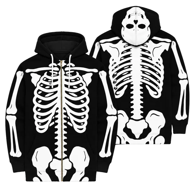 Boys 8-20 Skeleton Graphic Hoodie,
