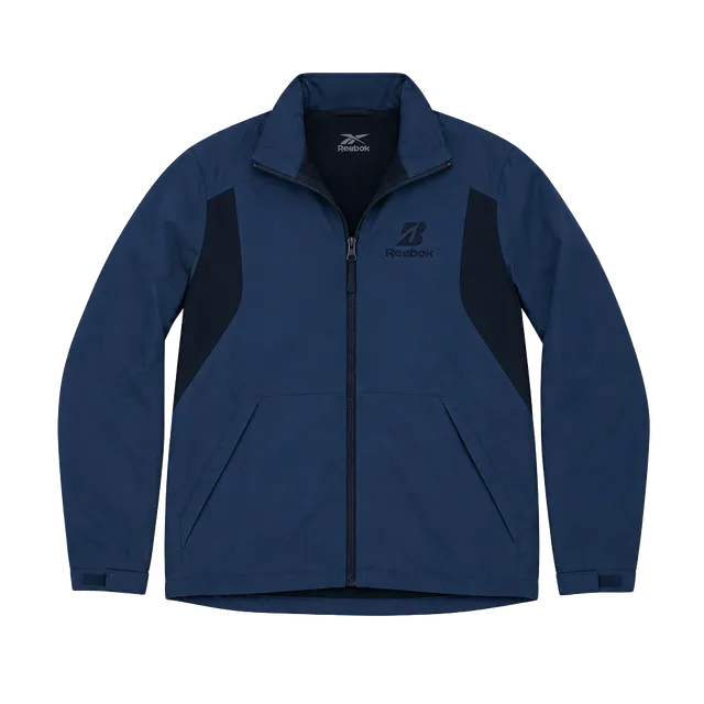Port Authority Bridgestone Soft Shell Jacket Size L Gray Black Full Zip