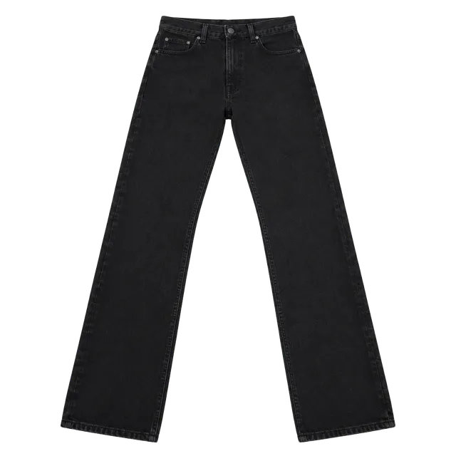 Levi's 505 Regular Fit Straight Leg Jeans 31x32 Black Denim