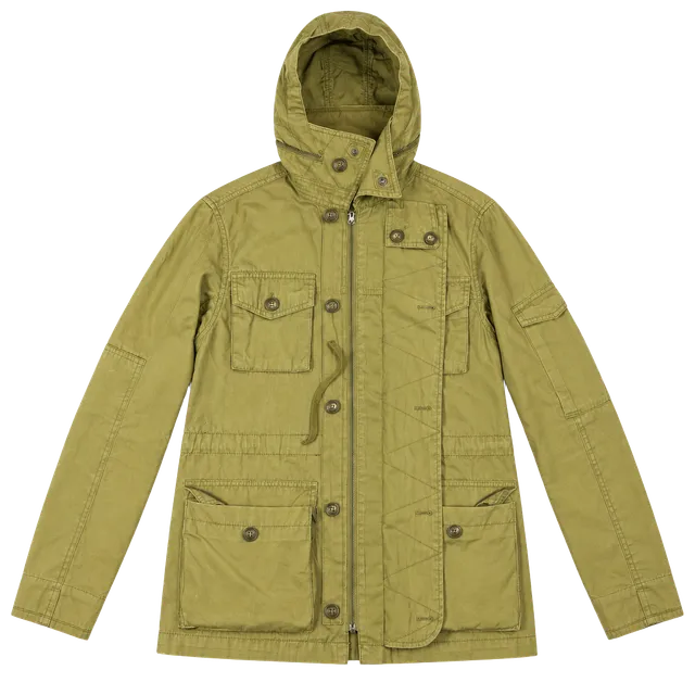 Woman’s J. Crew Field Jacket Size XS Olive Green Utility Military Cargo Parka