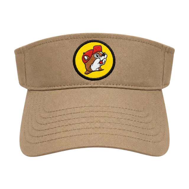 Buc-ee's Tan Visor Hat