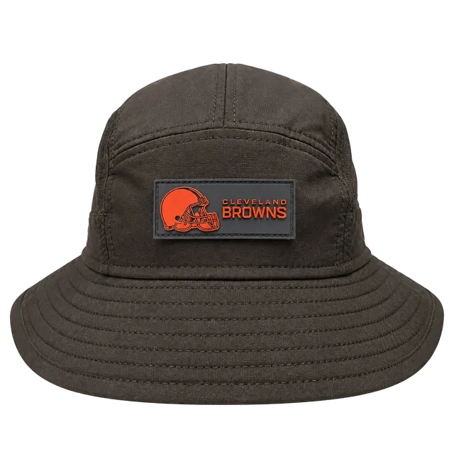 New Era Cleveland Browns 2025 NFL Sideline Bucket Hat Brown S/M New With Tags