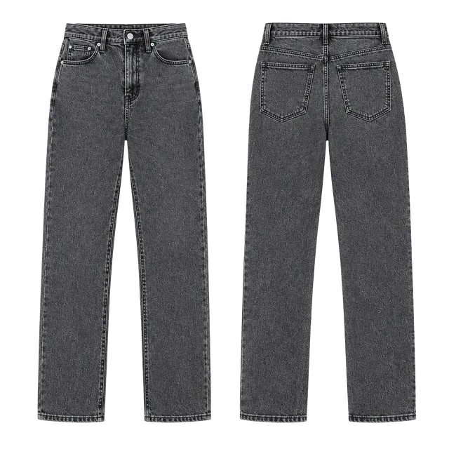 Madewell The Perfect Vintage Jeans Washed Black High Rise Straight Size 24
