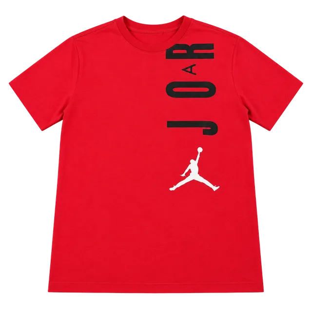 Jordan Vertical Logo Graphic T-Shirt Red